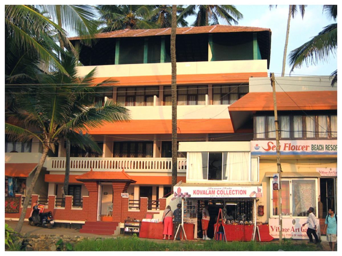 Seaflower Beach Resort Kovalam Exteriör bild